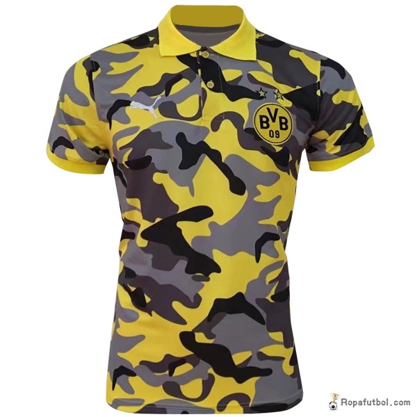 Polo Borussia Dortmund 2017/18 Amarillo Gris